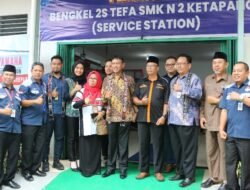 SMKN 2 Ketapang Miliki Bengkel Motor