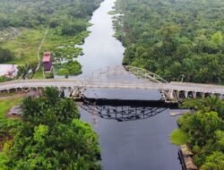 Melihat Kemegahan Jembatan Korek Senilai Rp34 Miliar di Pedesaan