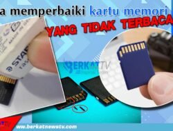 Cara Memperbaiki Kartu Memori Tidak Terbaca