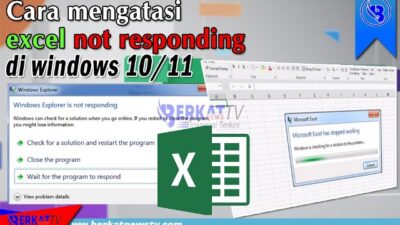 Cara Mengatasi Excel Not Responding di Windows 10/11