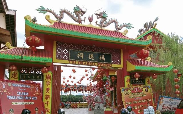 Atraksi tatung dipastikan akan memeriahkan Cap Go Meh rangkaian dari Imlek di Sanggau pada 5 Februari 2023 di kompleks Pekong Tri Dharma