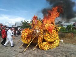 Pembakaran 26 Naga Akhir dari Cap Go Meh