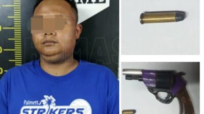 Pencuri Mobil Simpan Pistol Rakitan