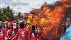 Rangkaian dari perayaan Cap Go Meh di Pontianak dan Kubu Raya telah berakhir dengan dibakarnya 26 replika naga di Pemakaman Yayasan Bhakti Suci pada Senin (6/2).