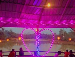 Romantis Valentine Sambil Berwisata di Danau Santai