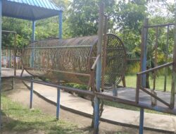 Tempat Bermain Anak di Ketapang Rusak dan Membahayakan