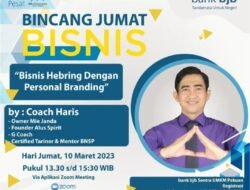 Bincang Jumat Bisnis Bersama Bank BJB Mengupas Pentingnya Personal Branding