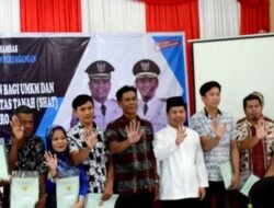 350 Persil Tanah Milik UMKM Akhirnya Bersetifikat