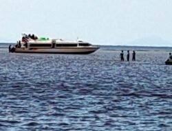 Kapal Ekspres Kandas di Muara Ketapang, 65 Penumpang Terpaksa Dievakuasi