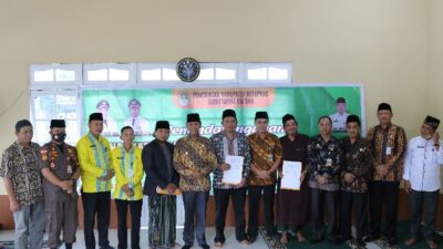 Wakil Bupati Ketapang Farhan usai menyaksikan penanda tanganan NPHD hibah bansos untuk organisasi atau yayasan, Jumat (14/4).