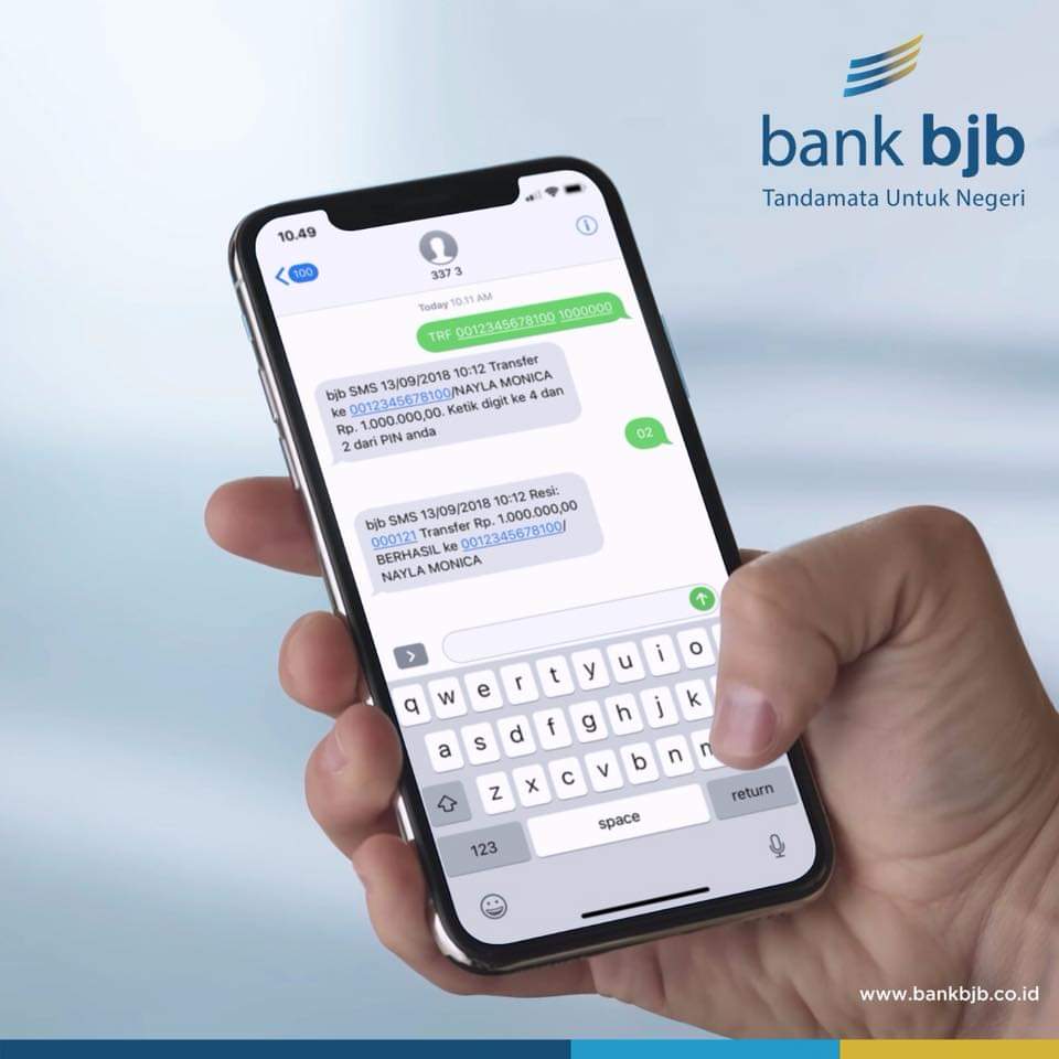 PT Bank Pembangunan Daerah Jawa Barat dan Banten Tbk (Bank BJB) mengonfirmasi perubahan nomor layanan SMS Bank BJB dari sebelumnya 3373 menjadi 83373. Sementara untuk kode akses masih menggunakan *141*373#.