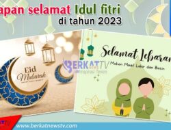 Ucapan Selamat Idulfitri Tahun 2023