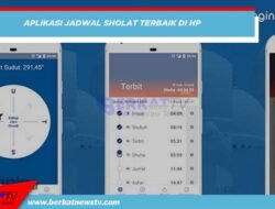 Aplikasi Jadwal Salat di HP
