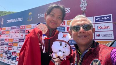 Tyas Atlet Kalbar Sukses Meraih Perunggu di Sea Games