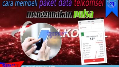 Cara membeli paket data telkomsel menggunakan pulsa