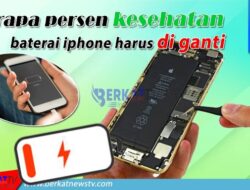 Berapa Persen Kesehatan Baterai iPhone Harus Diganti