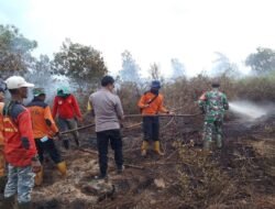 Karhutla Terjadi 500 Meter dari Bandara Supadio