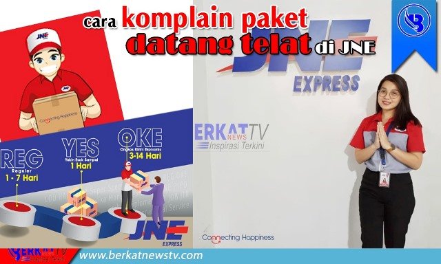 Cara komplain paket telah datang di JNE