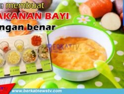 Cara Membuat Makanan Bayi Dengan Benar