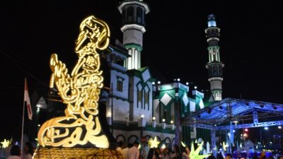 12 Tahun Tertunda, Menara Ikonik Masjid Raya Singkawang akan Dibangun