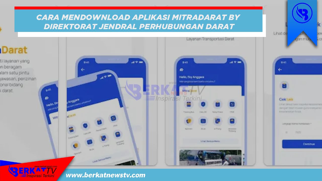 Cara download aplikasi mitradarat by Dirjen Perhubungan Darat