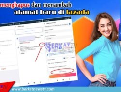 Menghapus dan Menambah Alamat Baru di Lazada