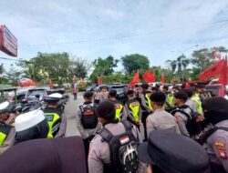 76 Personel Polisi Kawal Pendaftaran Bacaleg PDIP Kalbar