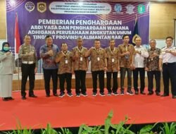 Supir Kalbar Diganjar Penghargaan Abdi Yasa