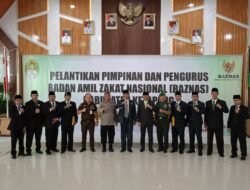 Pengurus BAZNAS Dilantik, Transparan Kelola Dana Umat