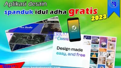 Aplikasi desain spanduk Idul Adha gratis