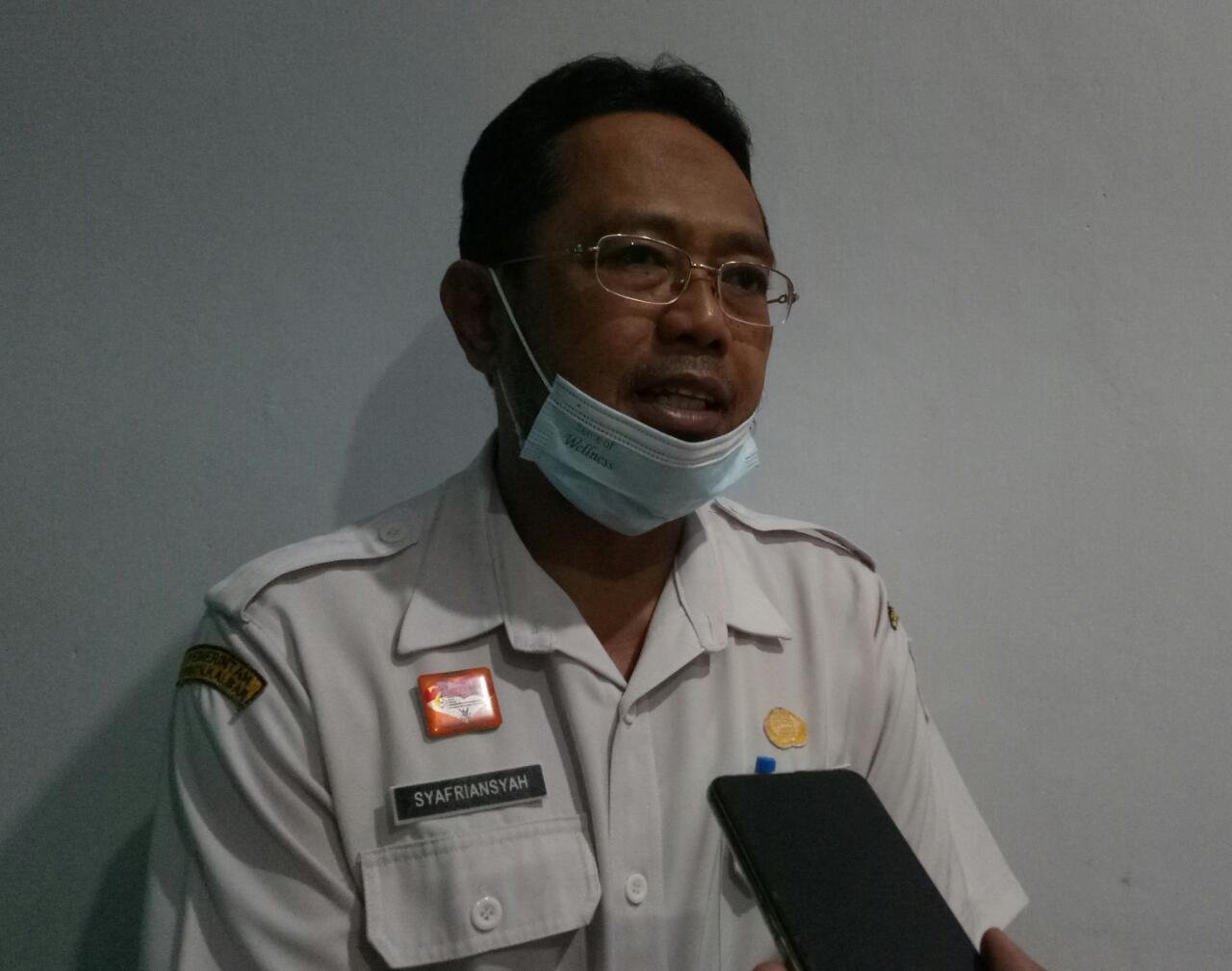 Kepala Dinas Perkebunan dan Peternakan (Disbunak) Sanggau Syafriansyah