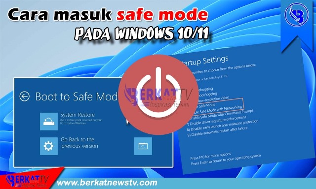 Cara Masuk Safe Mode Pada Windows 10/11
