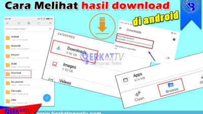 Cara Melihat Hasil Download di Android