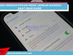 Mengaktifkan Mode Jangan Ganggu Saat Main Game