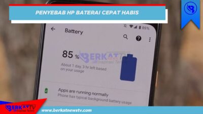 Penyebab Baterai HP Cepat Habis