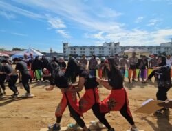 Lomba Gasing dan Terompah Antarpolsek