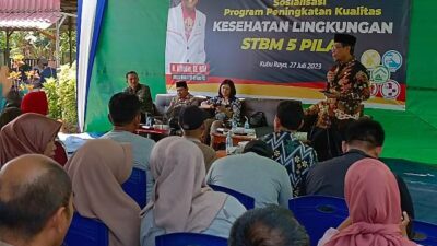 Alifudin Ajak Masyarakat Tingkatkan Kesehatan Lingkungan