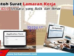 Contoh Surat Lamaran Kerja Via Email yang Baik dan Benar