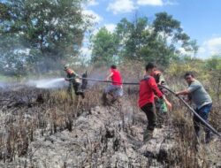 190 Hot Spot di Sanggau, Lahan Perkebunan Terbakar