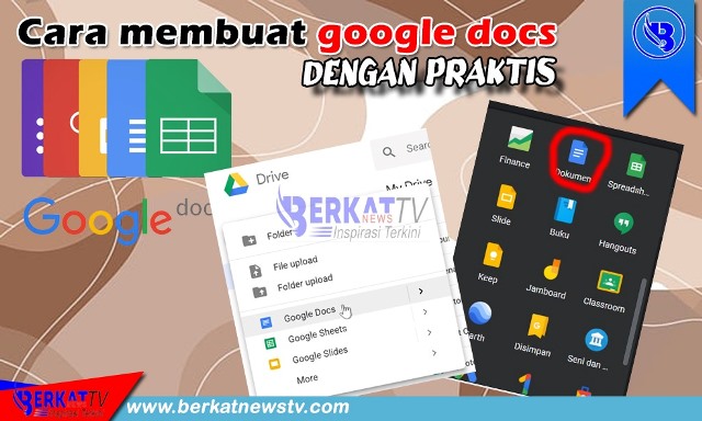 Membuat Google Docs Dengan Praktis