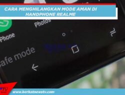Menghilangkan Mode Aman di HP Realme