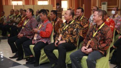 Sekda Ketapang, Alexander Wilyo menjadi satu-satunya perwakilan dari Pulau Kalimantan yang mengikuti PKN 1 Angkatan LVIII LAN RI yang dimulai pada Senin (24/7). Foto: naufal