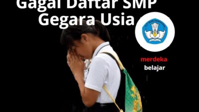 Belasan Anak Gagal Daftar SMP Gegara Usia