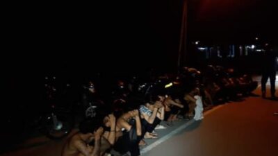 Pemuda Tawuran di Dekat Rumdin Wali kota Singkawang Telah Diamankan