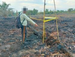 Warga Pontianak Bakar Lahan di Kubu Raya