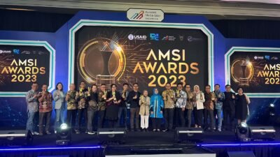 Sebanyak 12 media nasional dan lokal dengan berbagai katagori menjadi pemenang di ajang AMSI Award 2023 yang digelar Rabu (23/8) di Bandung