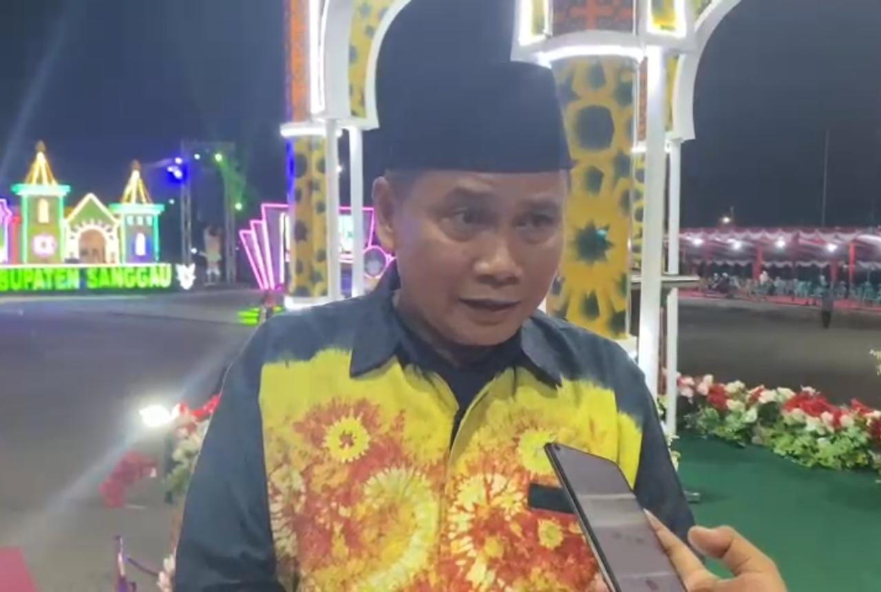 Perwakilan LPTQ Nasional, Helmi Saltian yang kagum dengan pelaksanaan MTQ XXXI Kalbar di Sanggau