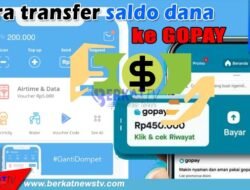 Cara Transfer Saldo Dana ke GoPay