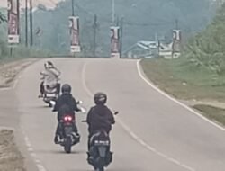 Warga Gunakan Masker Kualitas Udara Memburuk