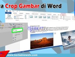 Cara Crop Gambar di Word